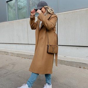 LOUIS VUITTON MONOGRAM GIANT REVERSE DOUBLE ZIP POCHETTE